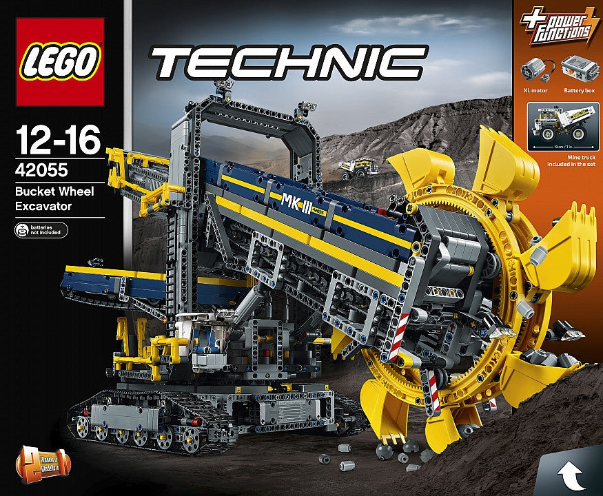 lego technic bucket wheel excavator
