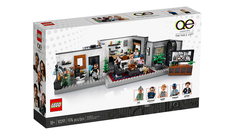 LEGO® 10291 Creator Expert Queer Eye – The Fab 5 Loft