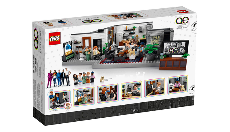 LEGO® 10291 Creator Expert Queer Eye – The Fab 5 Loft