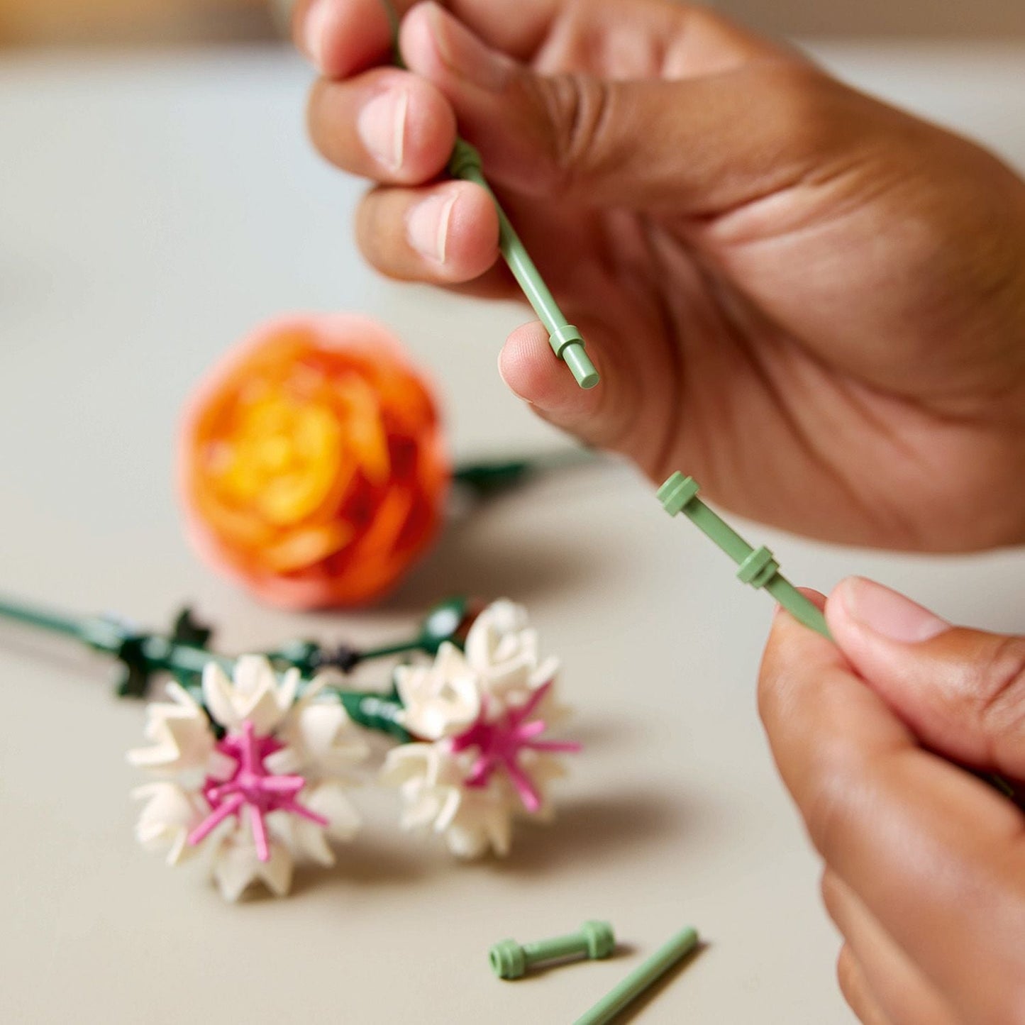 LEGO® Botanicals Pretty Pink Flower Bouquet