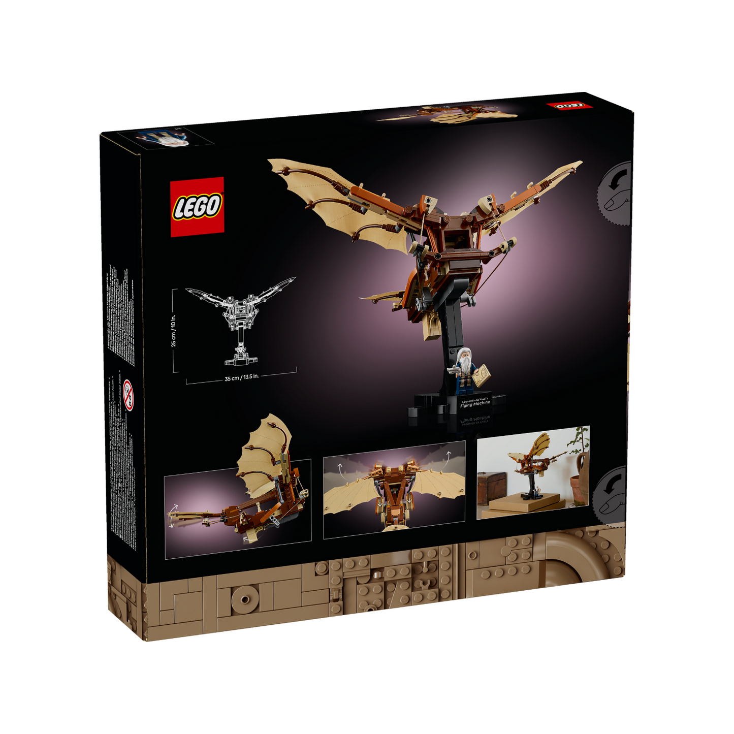 LEGO® ICONS™ Leonardo da Vinci’s Flying Machine