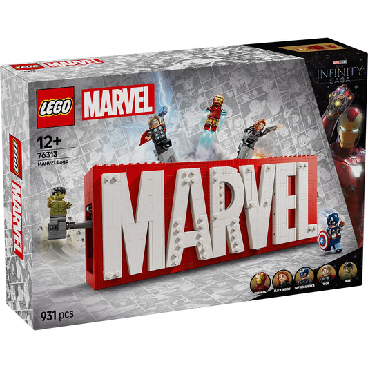 LEGO® Marvel: MARVEL Logo & Minifigures