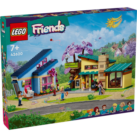 LEGO® Friends™ Olly and Paisley's Family Houses