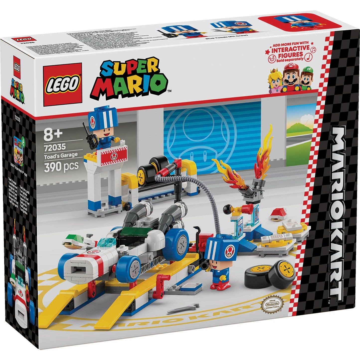 LEGO® Super Mario™: Mario Kart™ – Toad’s Garage