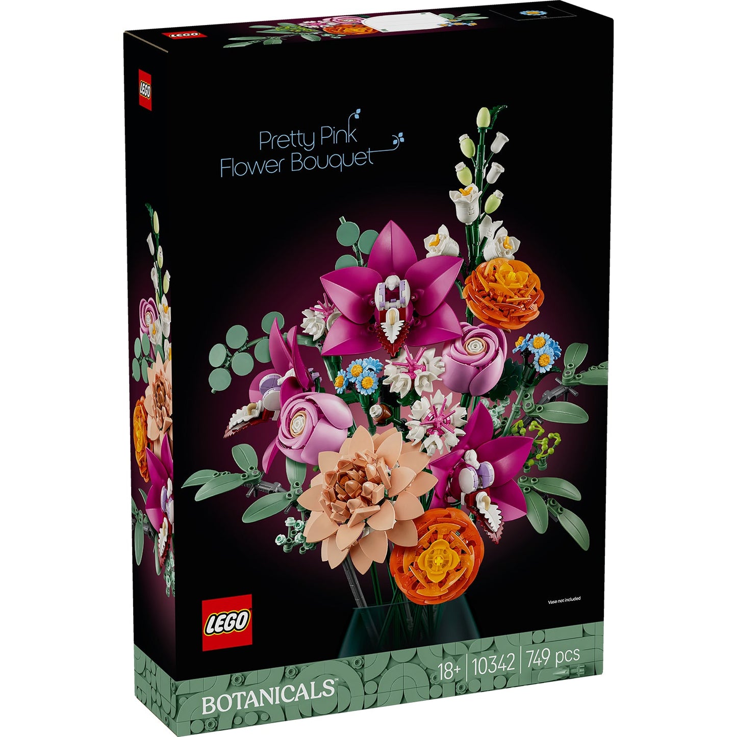 LEGO® Botanicals Pretty Pink Flower Bouquet