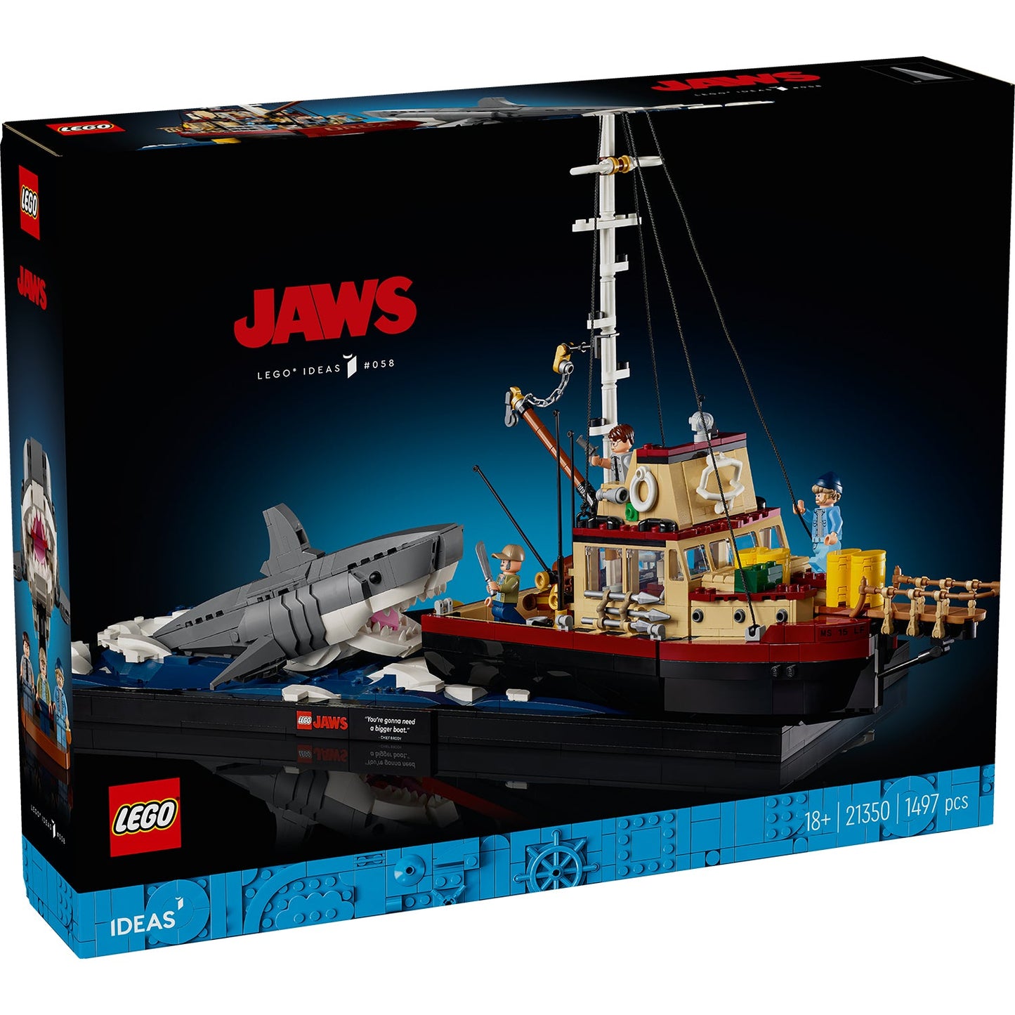 LEGO® Ideas Jaws 21350