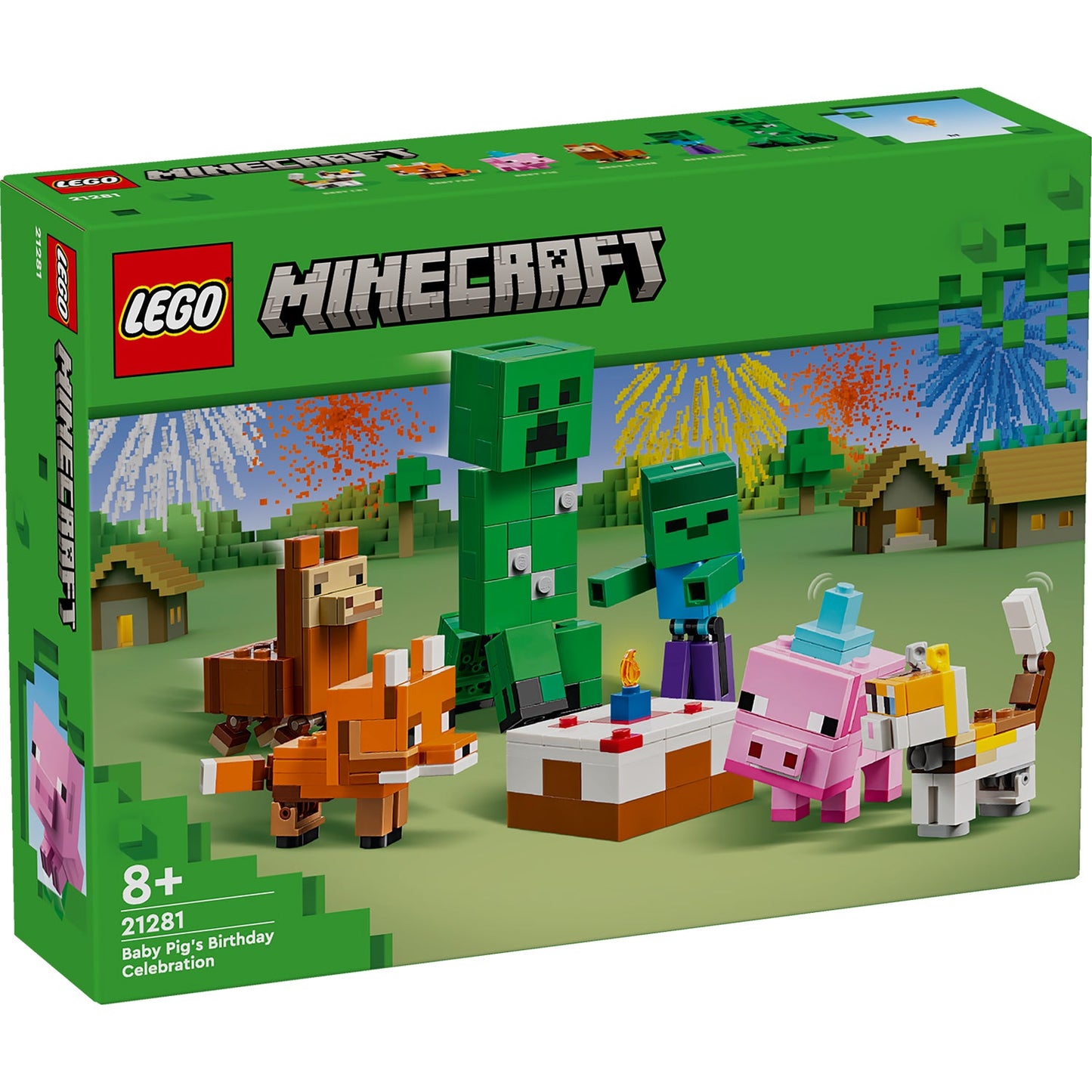 LEGO® Minecraft Baby Pig’s Birthday Celebration