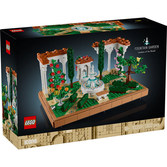 LEGO® ICONS™ Fountain Garden