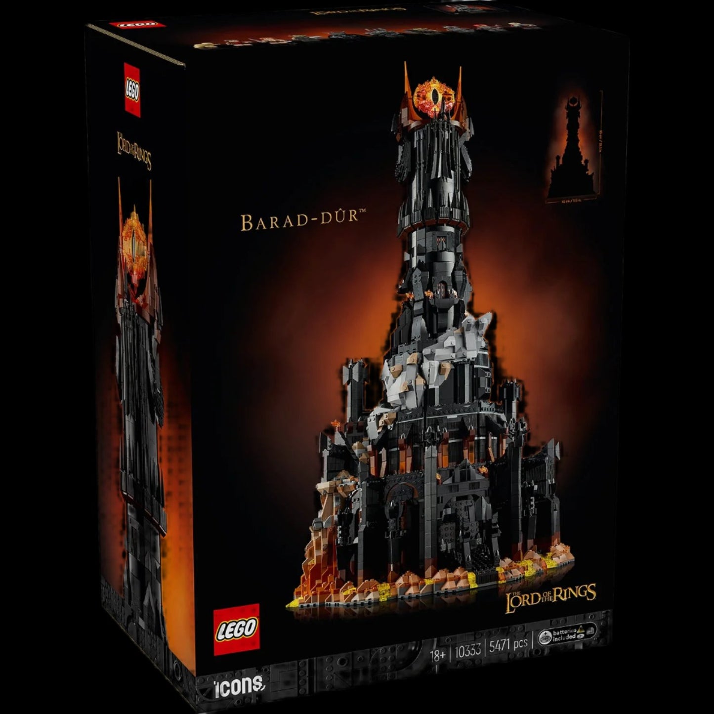 LEGO® ICONS™ The Lord of the Rings: Barad-dûr™ 10333