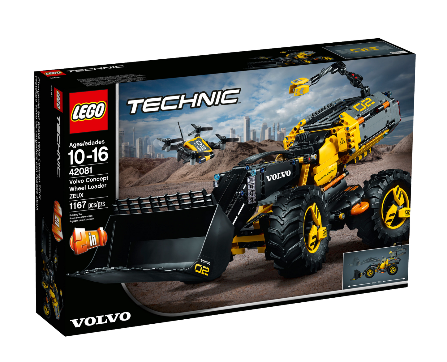 LEGO®  42081 Technic Volvo Concept Wheel Loader ZEUX