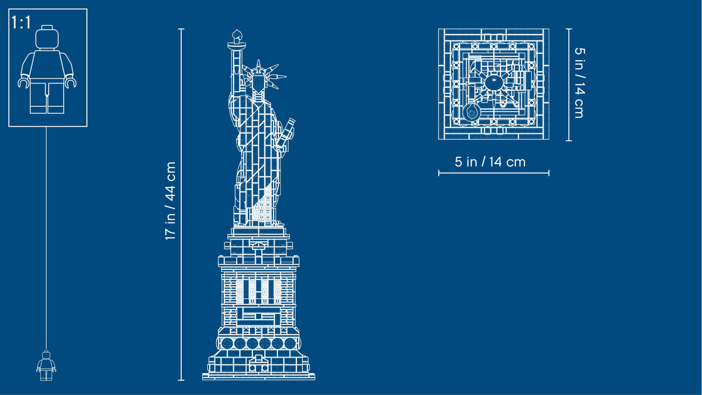 LEGO® 21042 Architecture Statue of Liberty