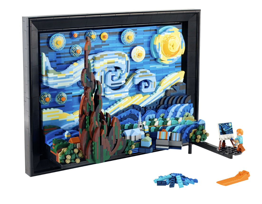 LEGO® 21333 Ideas Vincent van Gogh - The Starry Night