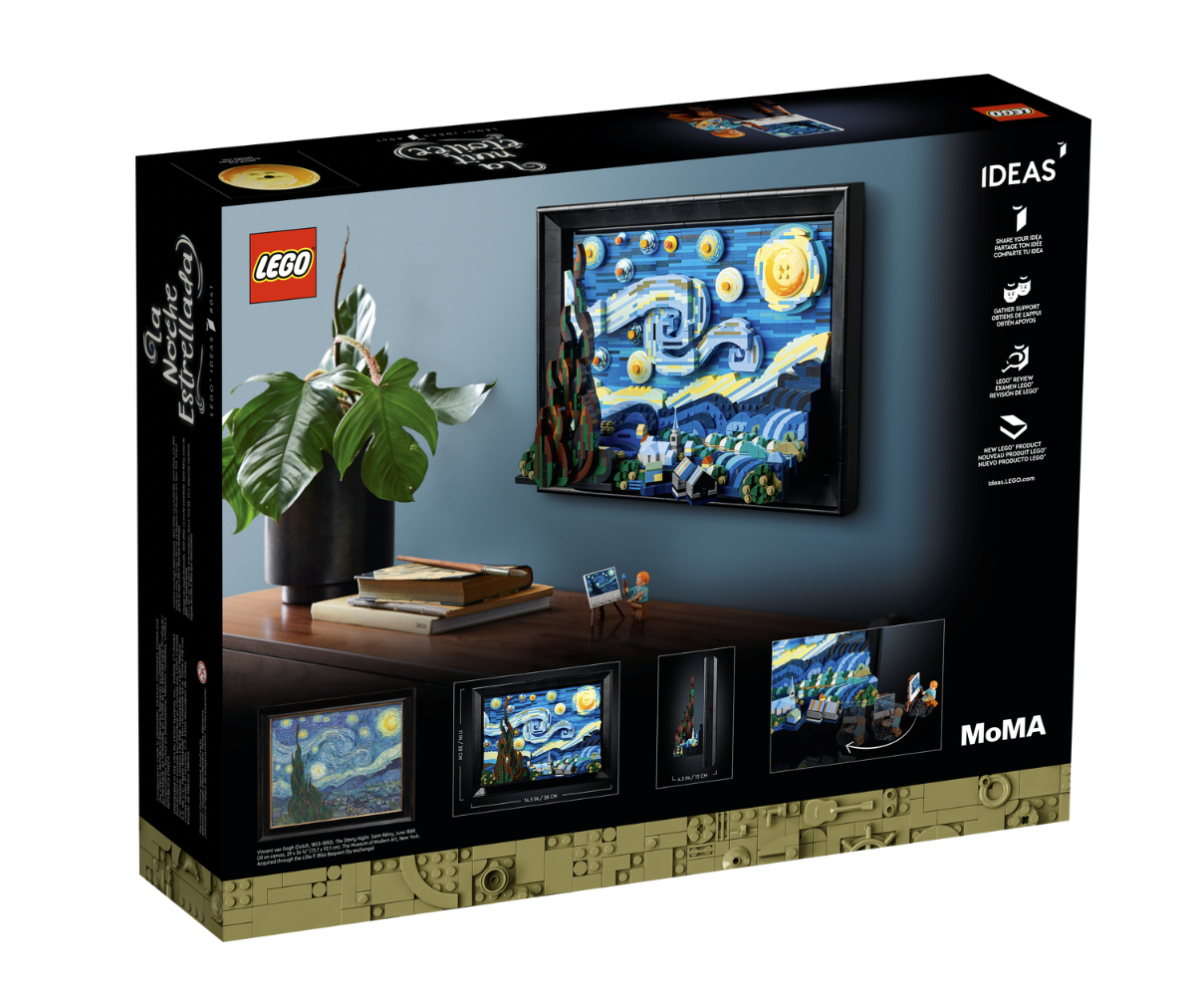 LEGO® 21333 Ideas Vincent van Gogh - The Starry Night