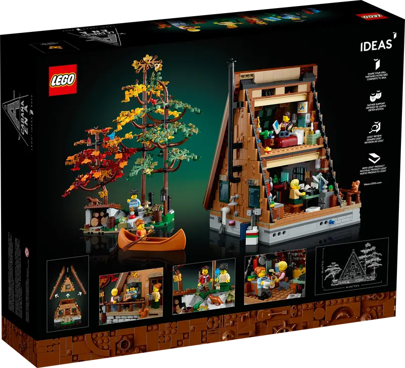 LEGO® 21338 Ideas A-Frame Cabin