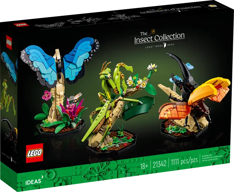 LEGO®  21342 Ideas The Insect Collection (Ship From 6th of September 2024)