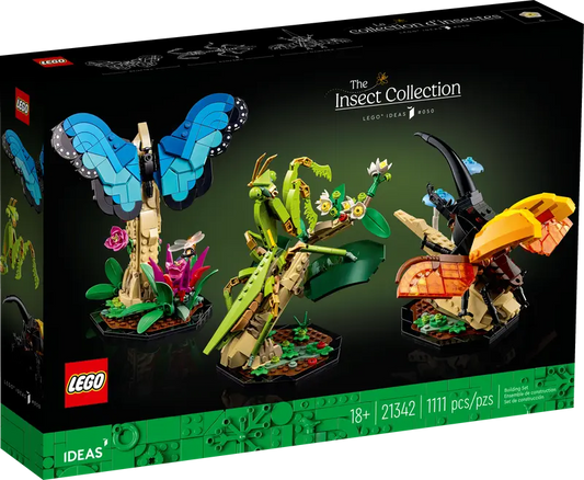 LEGO®  21342 Ideas The Insect Collection (Ship From 6th of September 2024)