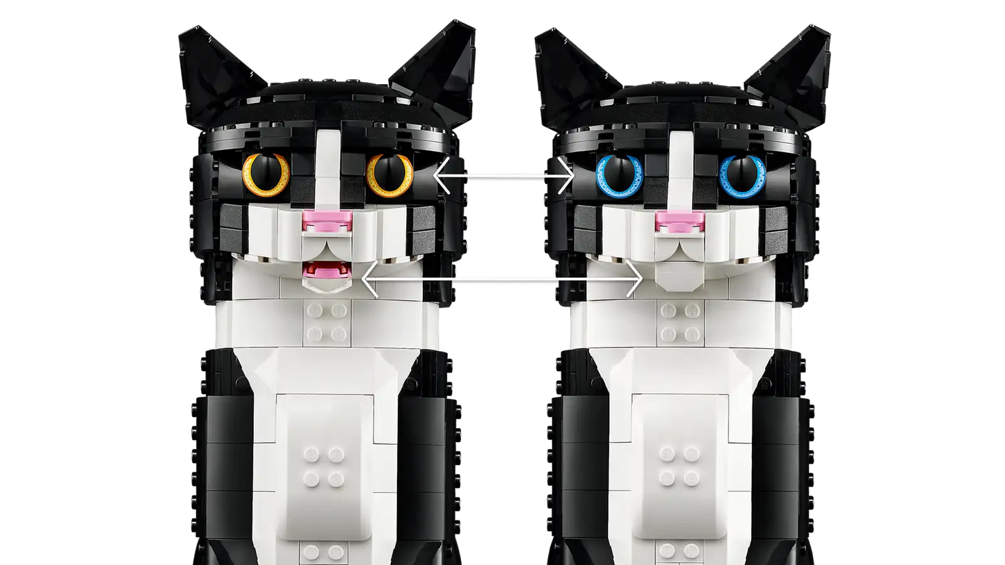 LEGO®  21349 Ideas Tuxedo Cat