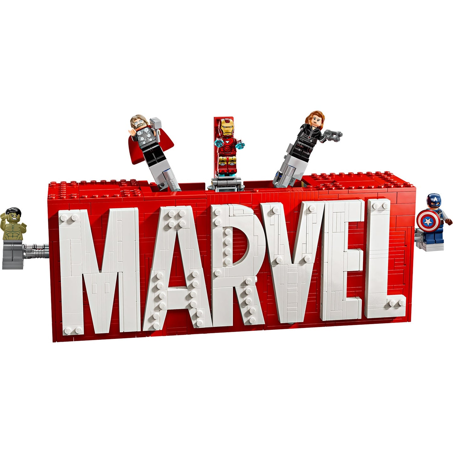 LEGO® Marvel: MARVEL Logo & Minifigures