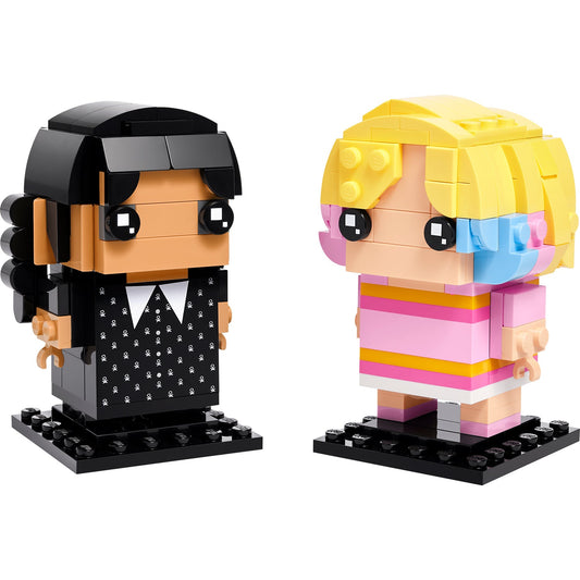 LEGO® BrickHeadz™ Wednesday & Enid