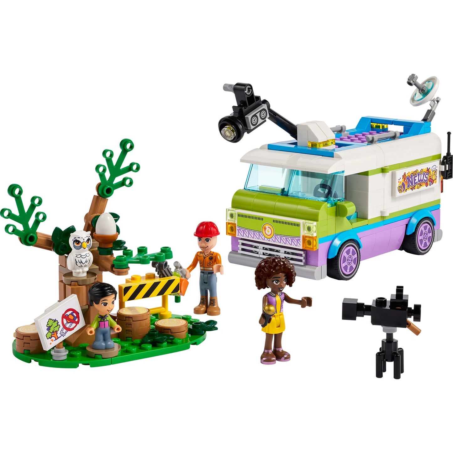 LEGO® Friends™ Newsroom Van