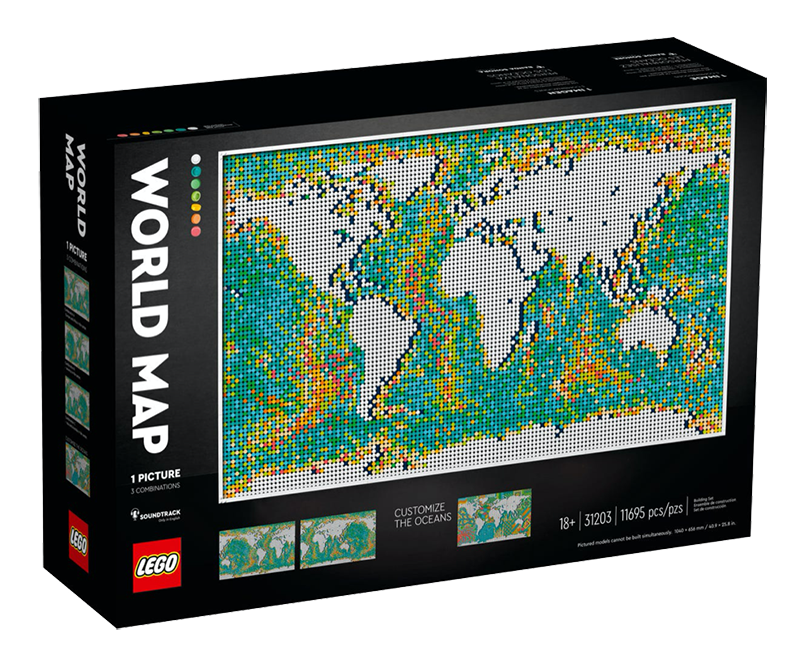 LEGO® Art 31203 World Map