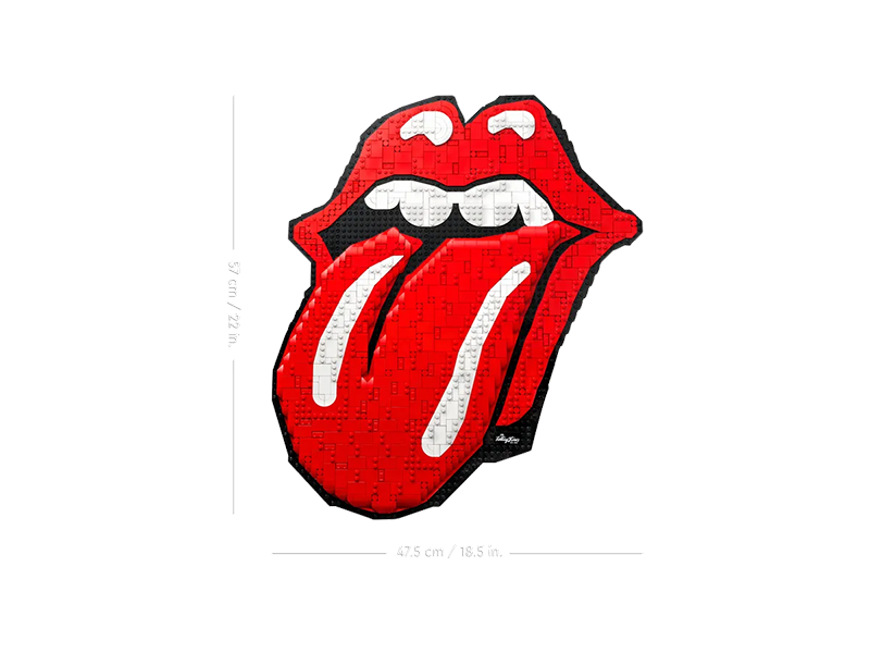 LEGO® 31206 Art The Rolling Stones