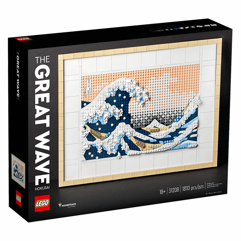 LEGO® 31208 Art Hokusai – The Great Wave (Ship From 6th of September 2024)