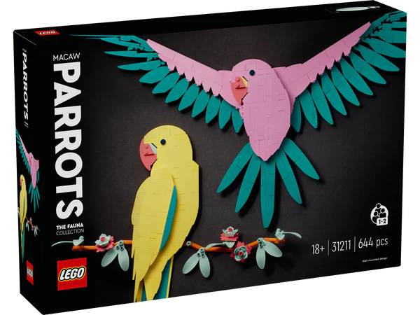 LEGO®  31211 ART The Fauna Collection  Macaw Parrots