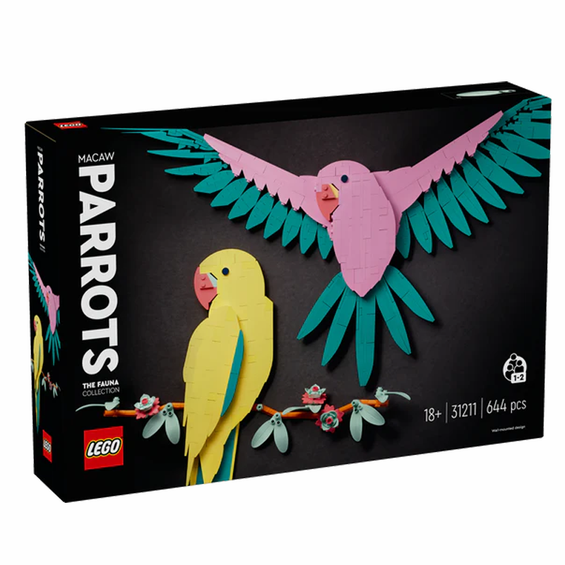 LEGO®  31211 ART The Fauna Collection  Macaw Parrots