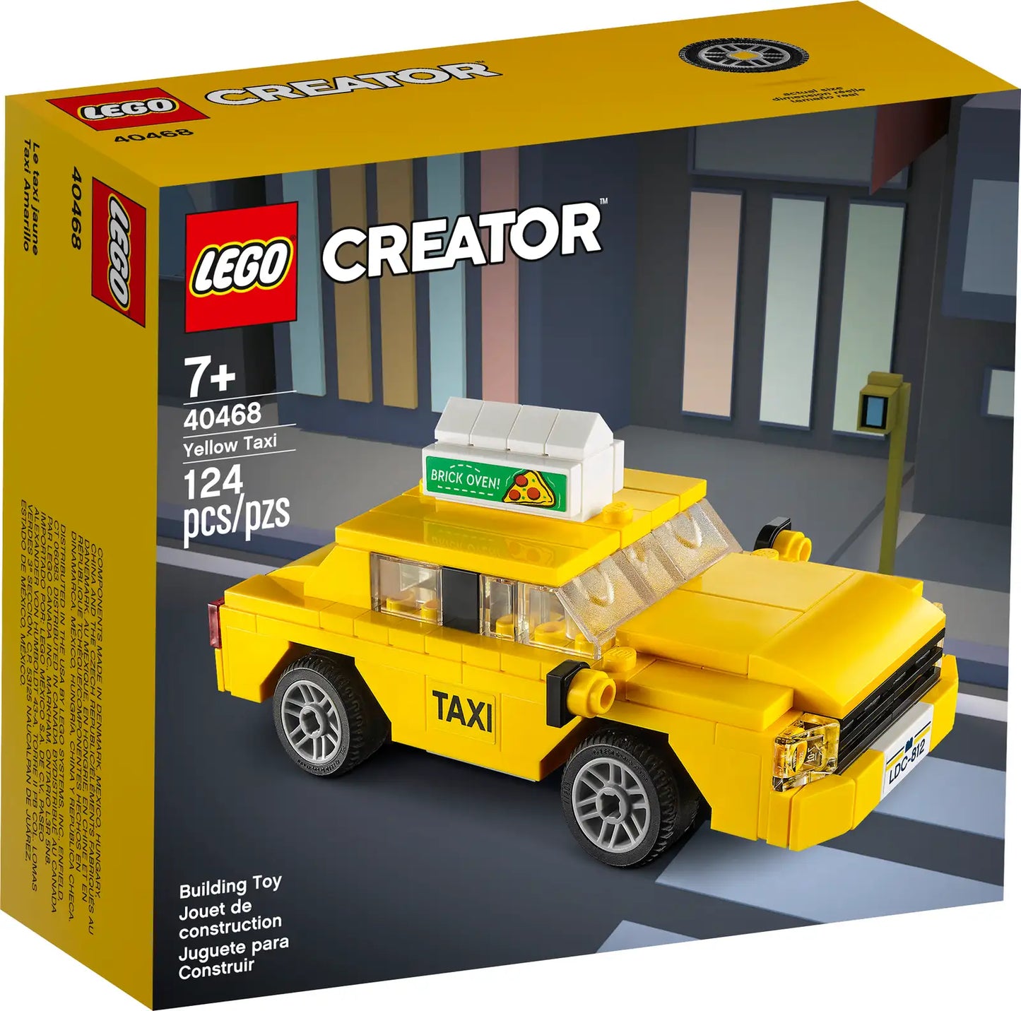 LEGO® 40468 Creator Expert Yellow Taxi