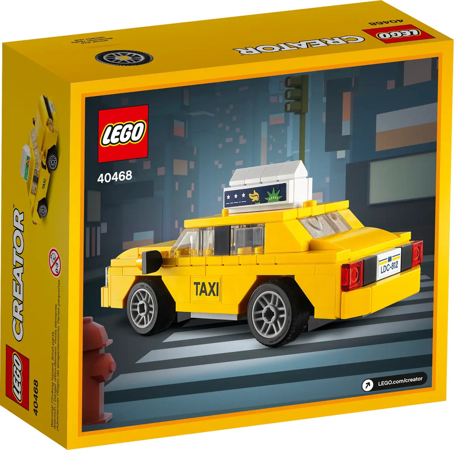 LEGO® 40468 Creator Expert Yellow Taxi