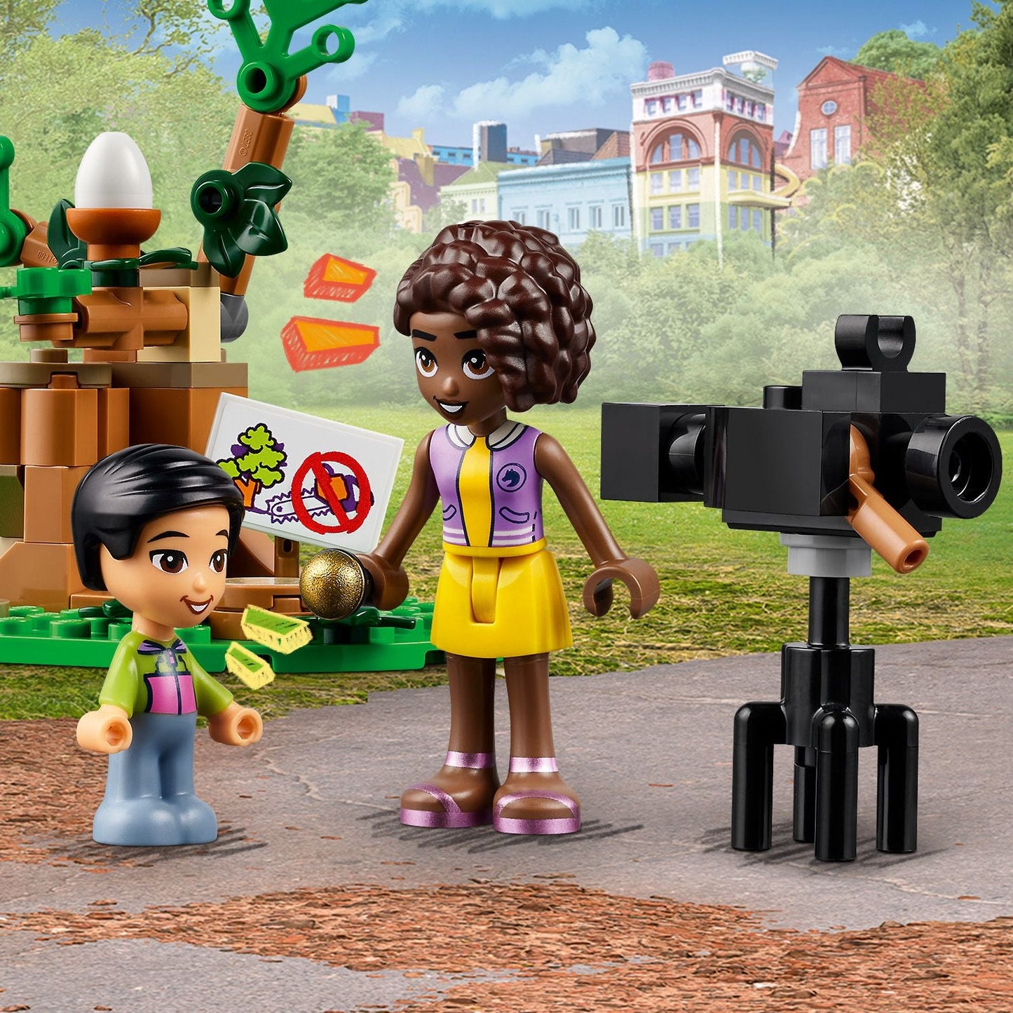 LEGO® Friends™ Newsroom Van