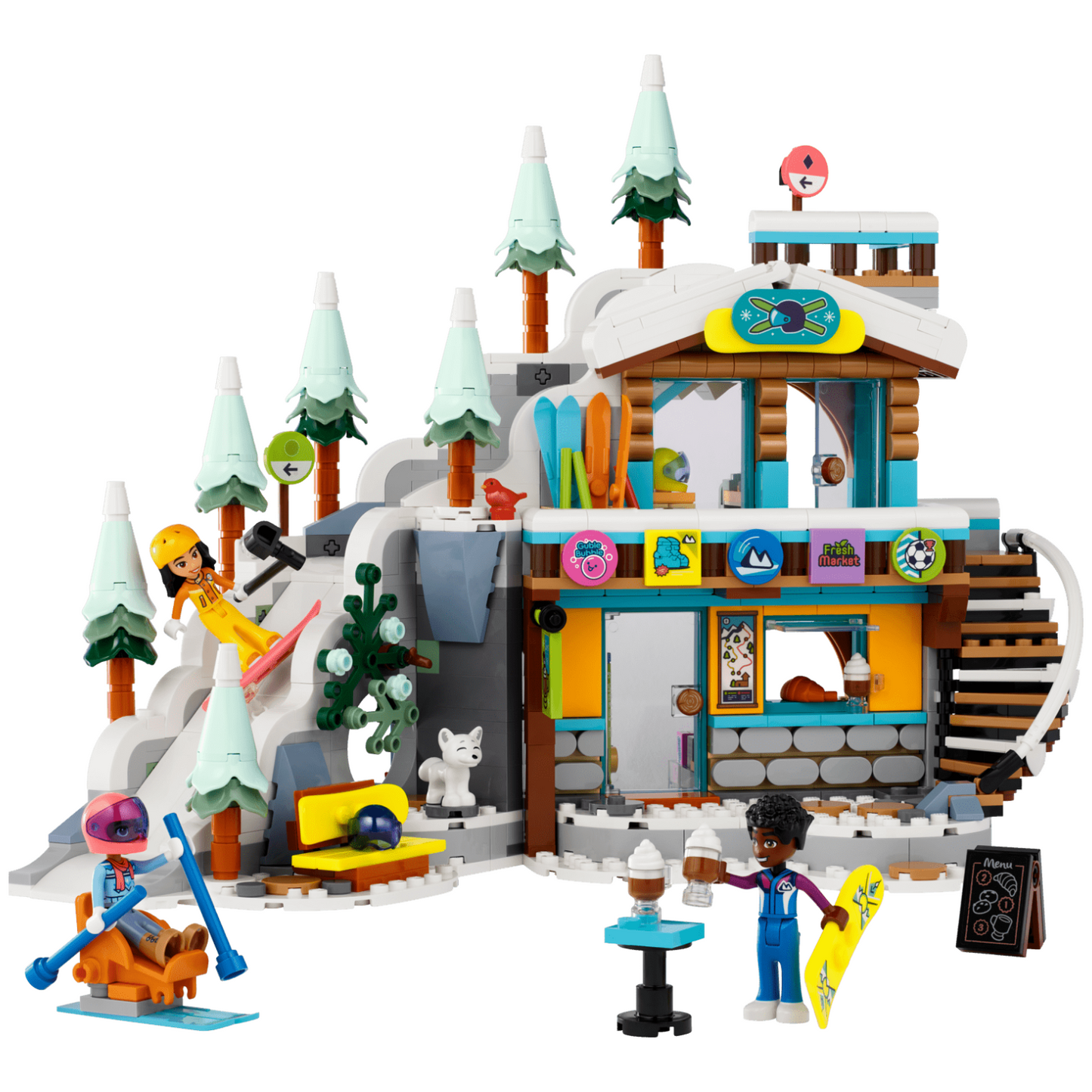 LEGO® Friends™ Holiday Ski Slope and Café