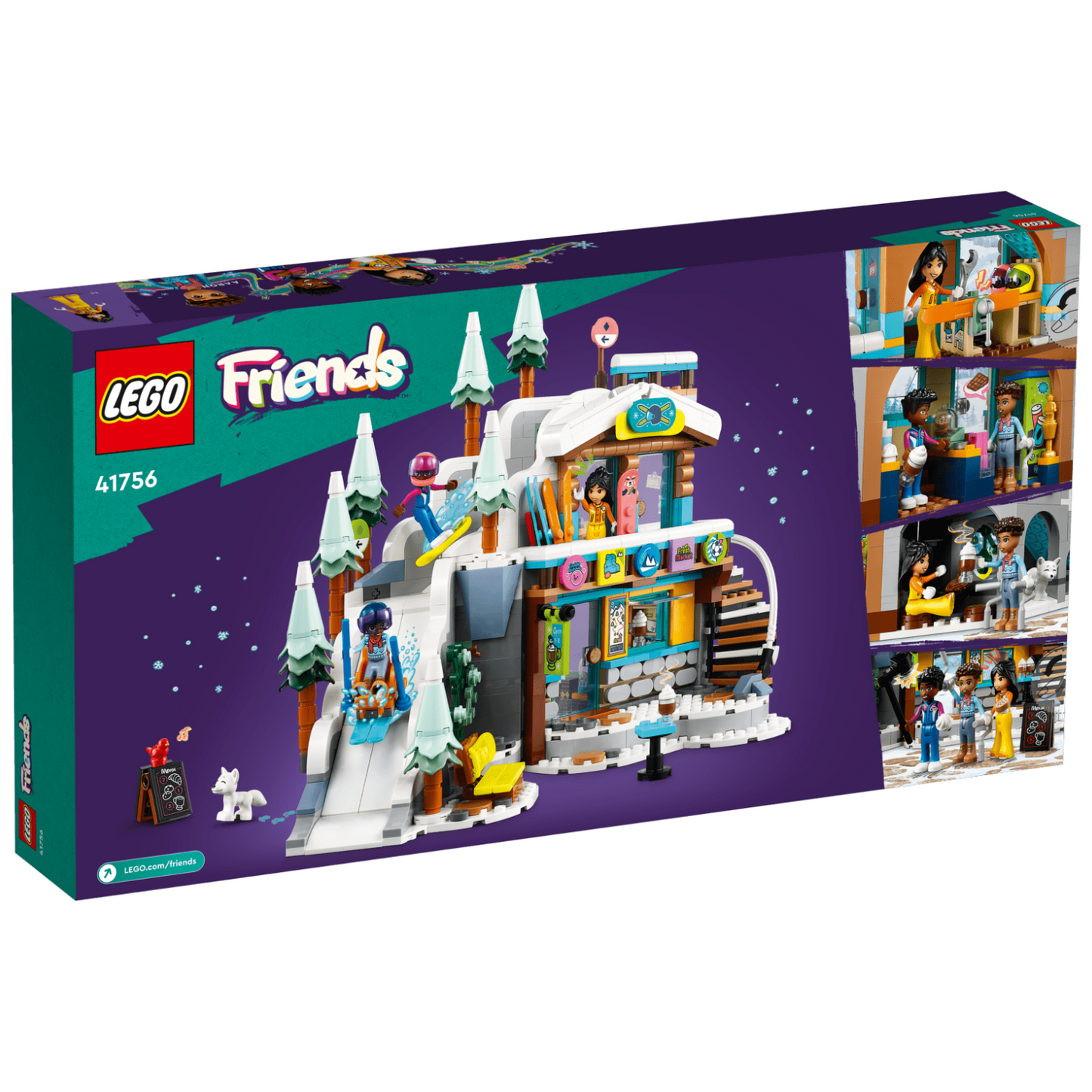 LEGO® Friends™ Holiday Ski Slope and Café