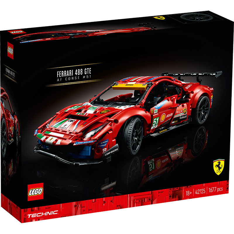 LEGO® 42125 Technic™ Ferrari 488 GTE “AF Corse #51”