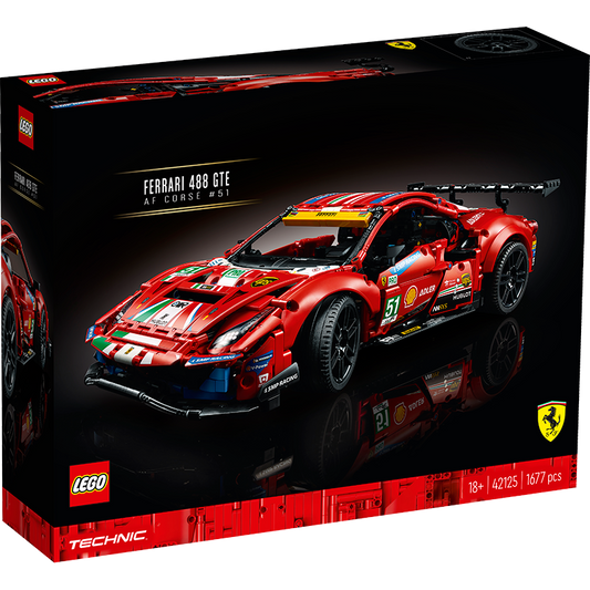 LEGO® 42125 Technic™ Ferrari 488 GTE “AF Corse #51”