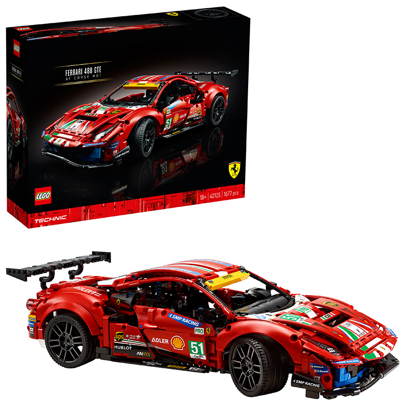 LEGO® 42125 Technic™ Ferrari 488 GTE “AF Corse #51”