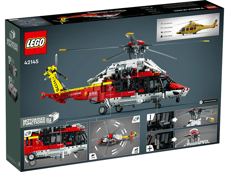 LEGO® 42145 Technic Airbus H175 Rescue Helicopter