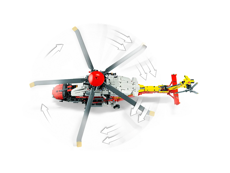 LEGO® 42145 Technic Airbus H175 Rescue Helicopter