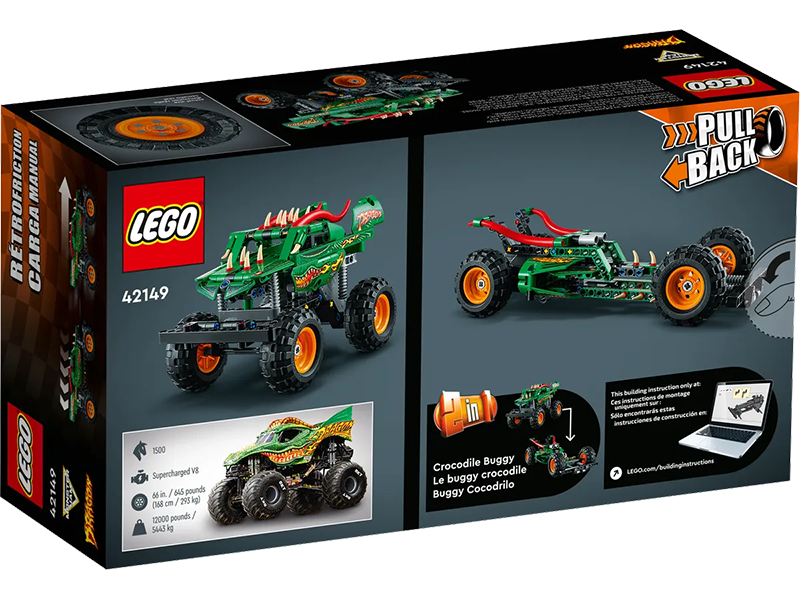 LEGO® 42149 Technic Monster Jam™ Dragon™