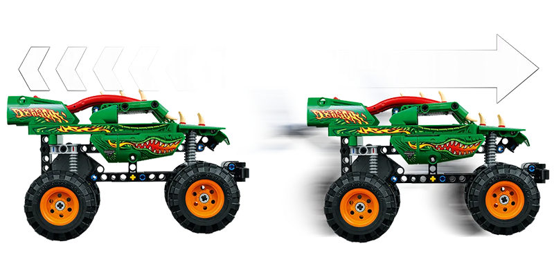 LEGO® 42149 Technic Monster Jam™ Dragon™