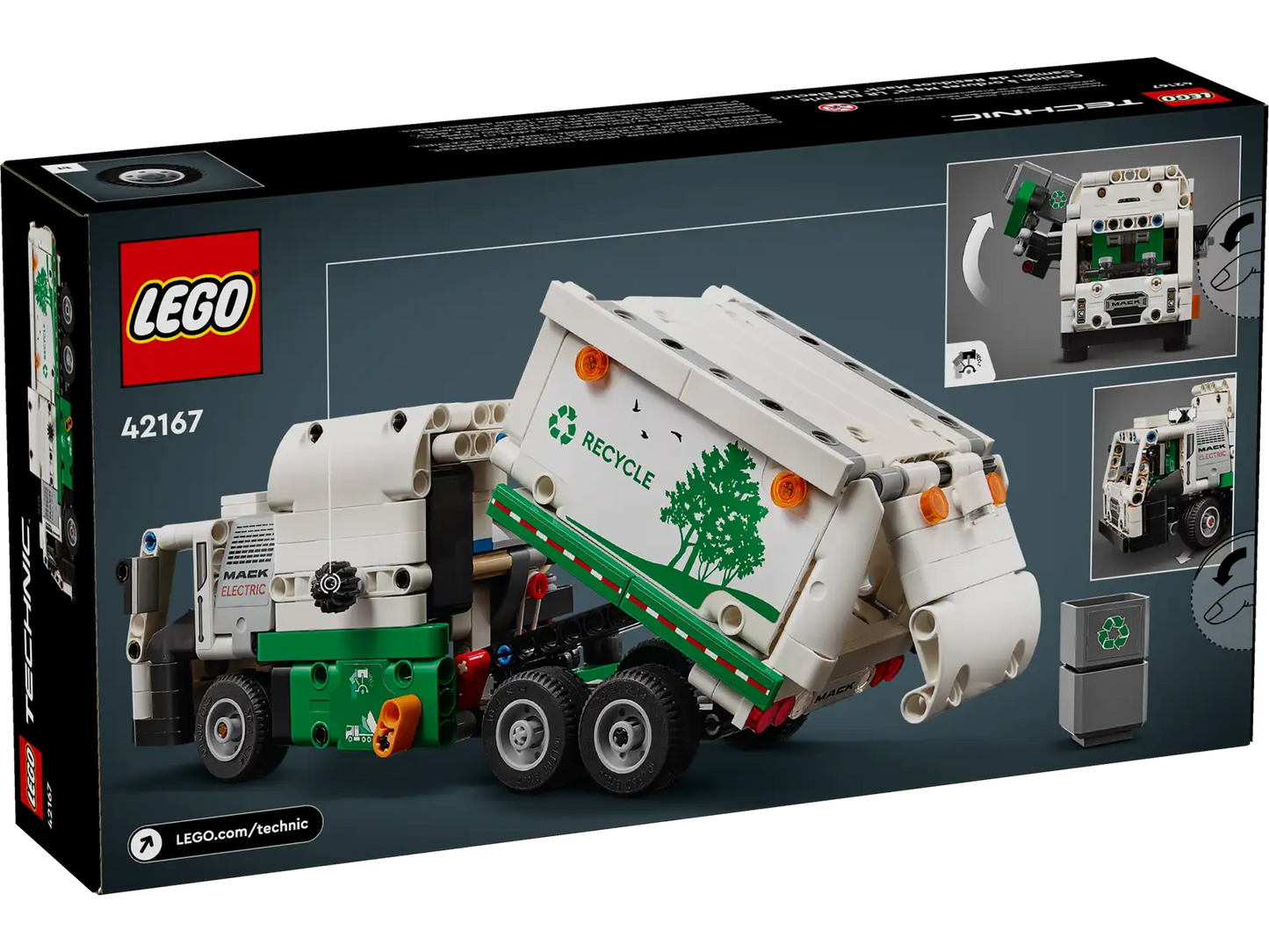 LEGO®  42167 Technic Mack LR Electric Garbage Truck