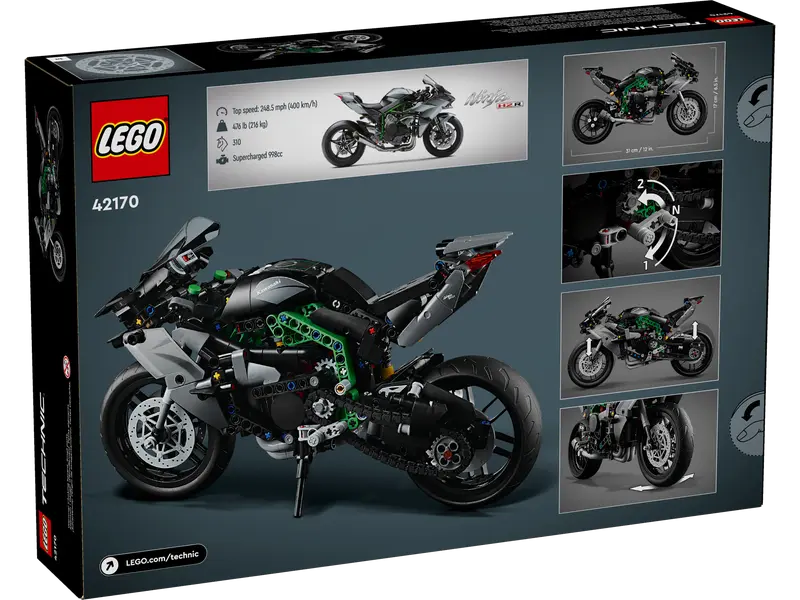 LEGO®  42170 Technic Kawasaki Ninja H2R Motorcycle