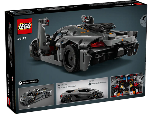 LEGO®  42173 Technic Koenigsegg Jesko Absolut Grey Hypercar