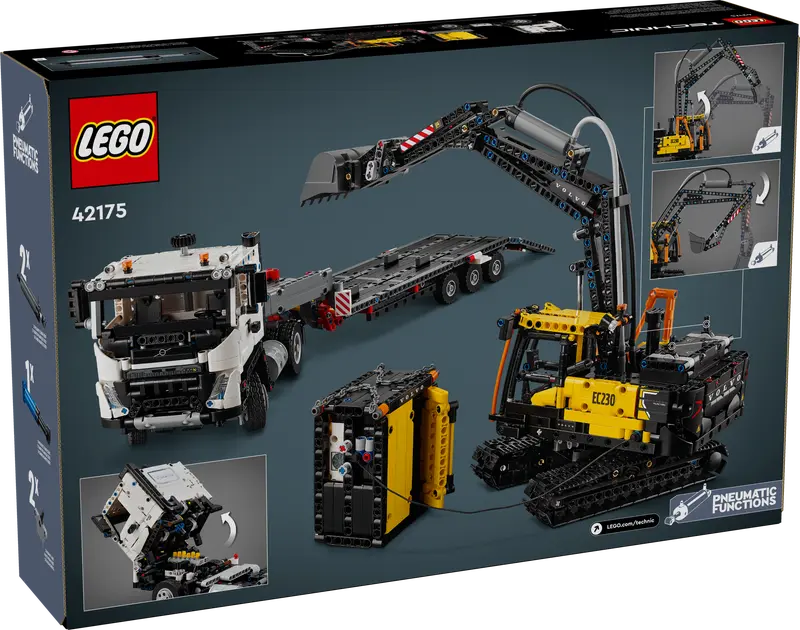 LEGO®  42175 Technic Volvo FMX Truck & EC230 Electric Excavat (Ship From 6th of September 2024)