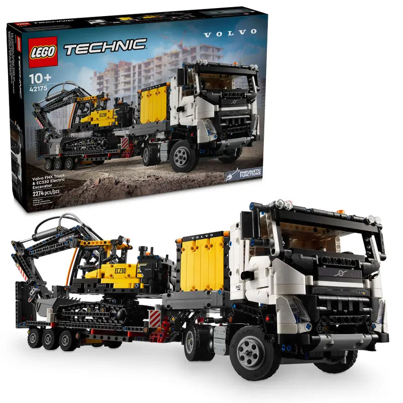 LEGO®  42175 Technic Volvo FMX Truck & EC230 Electric Excavat (Ship From 6th of September 2024)