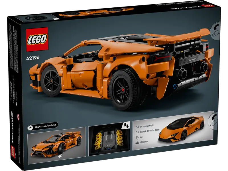 LEGO®  42196 Technic Lamborghini Huracán  Tecnica Orange