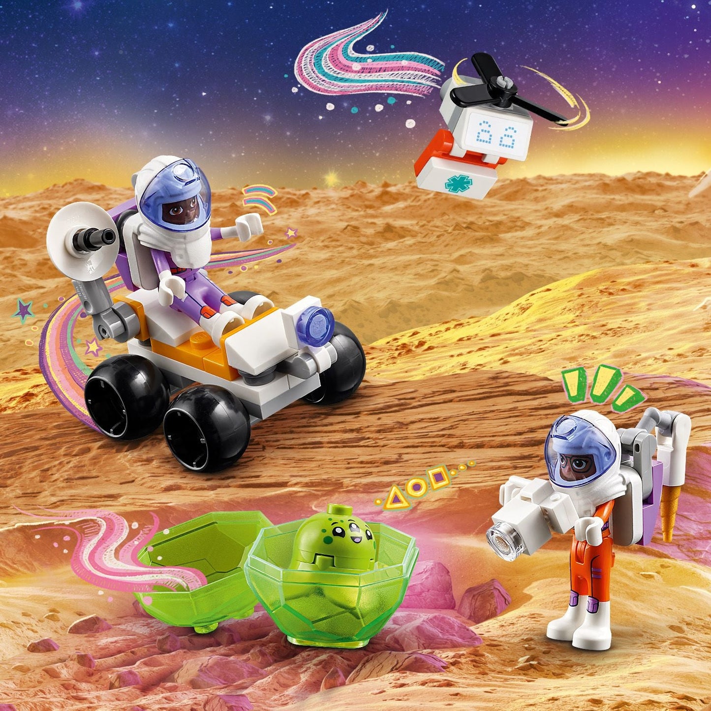 LEGO® Friends™ Mars Space Base and Rocket