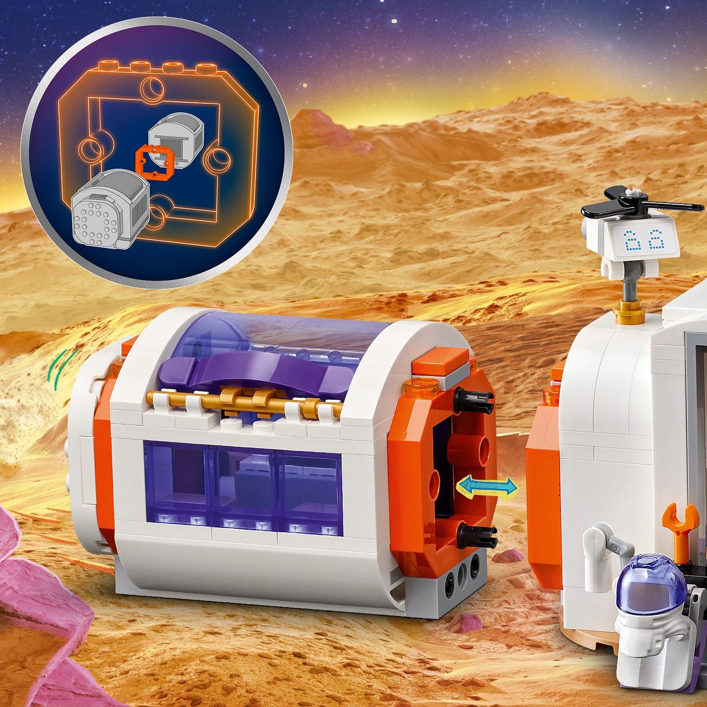 LEGO® Friends™ Mars Space Base and Rocket