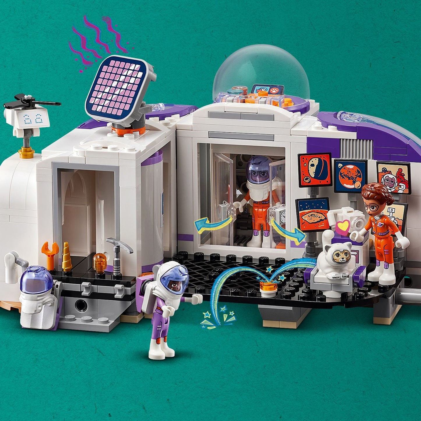 LEGO® Friends™ Mars Space Base and Rocket